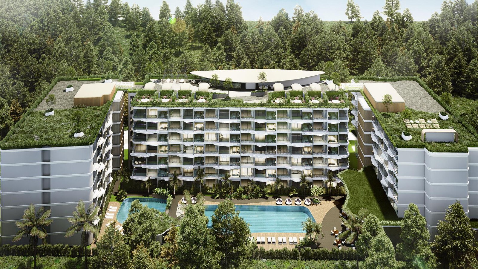 Wallaya Residence — lagoon-style communal pool